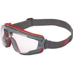 Vollsichtschutzbrille GoggleGear™ 500 EN 166, EN 170 Rahmen grau,Gläser klar