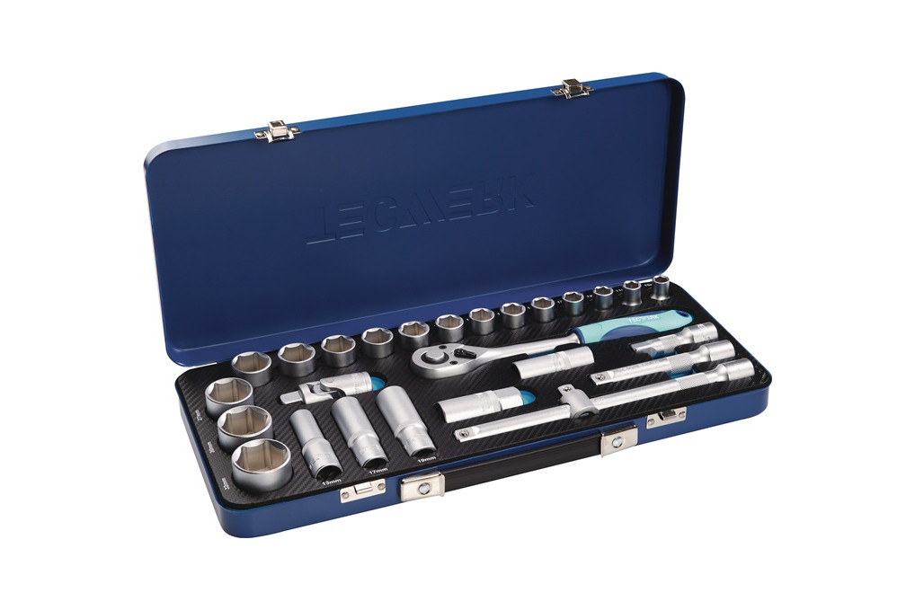 Steckschlüsselsatz 27 tlg.1 2 Zoll SW 10 32mm Z.36 6KT TECWERK