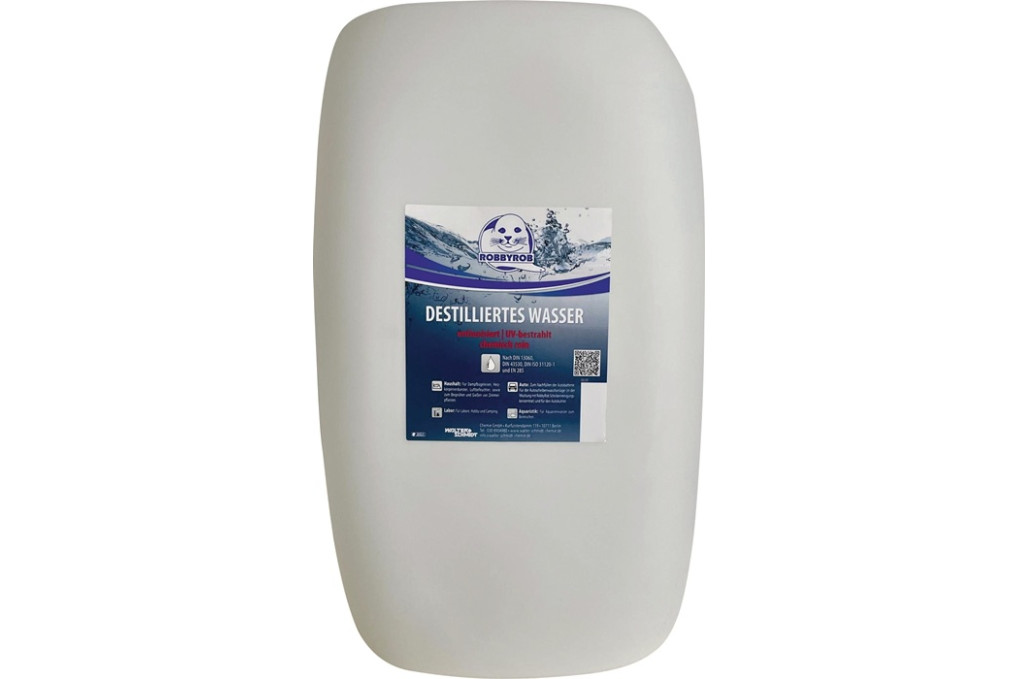 Destilliertes Wasser 60l Kanister ROBBYROB Destilliertes Wasser 60l Kanister ROBBYROB