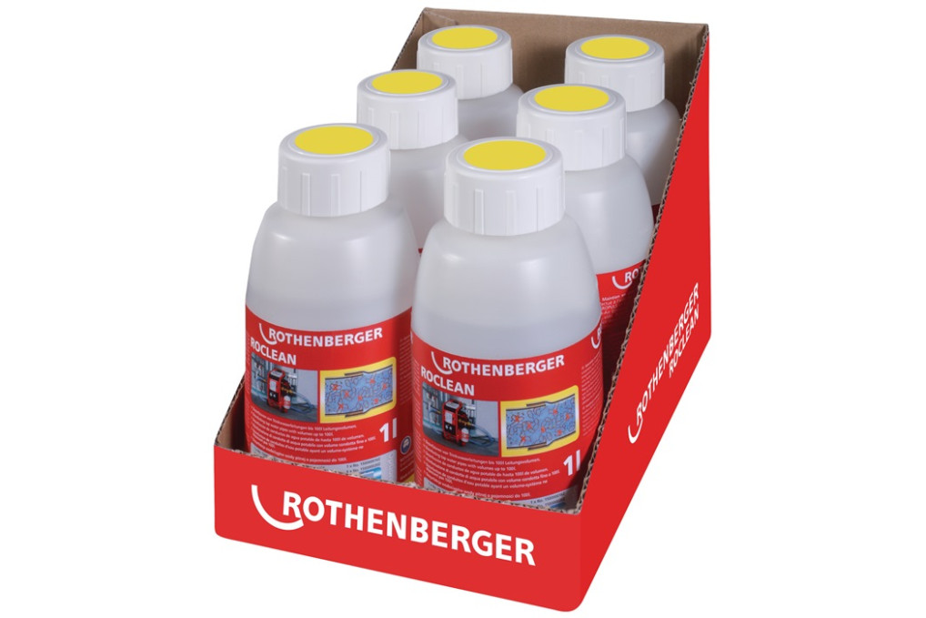 Reinigungsmittel ROPULS ROCLEAN f.Trinkwasserleitungen 1l 6 Fl. Krt.
