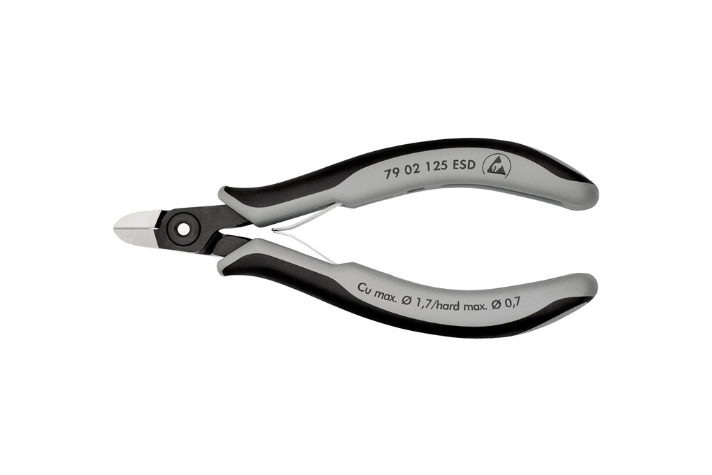 Präzisions Elektronik Seitenschneider L.125mm Form 0 Facette ja,sehr kl. ESD