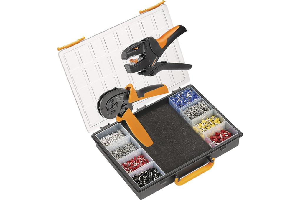 Aderendhülsensortiment CRIMPSET PZ 10 SQR 2900 tlg.0,14 10mm² Ku. Box WEIDMÜLLER