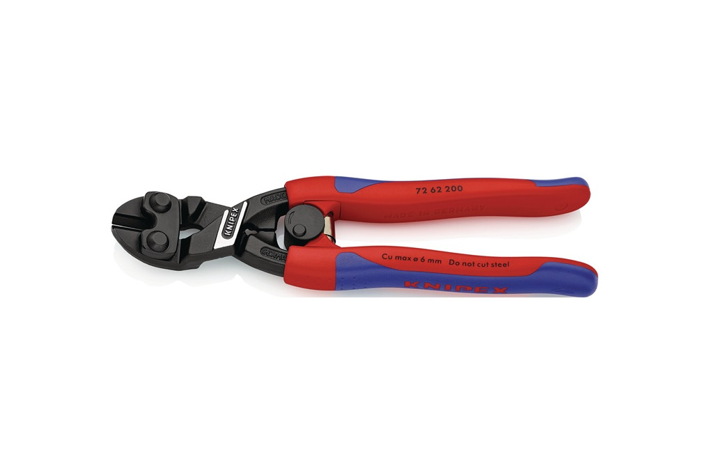Kraftbündigschneider L.200mm Mehrkomp. Hüllen KNIPEX