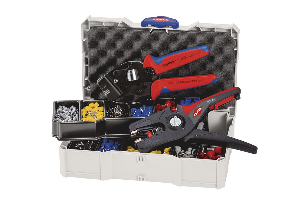 Aderendhülsensortiment 686 tlg.1,50 10,00mm² im Systainer KNIPEX