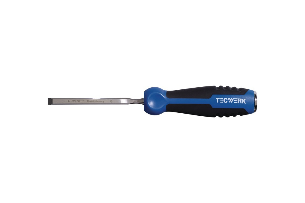 Stechbeitel Schneiden B.30mm m.Schlagknopf CV Stahl TECWERK
