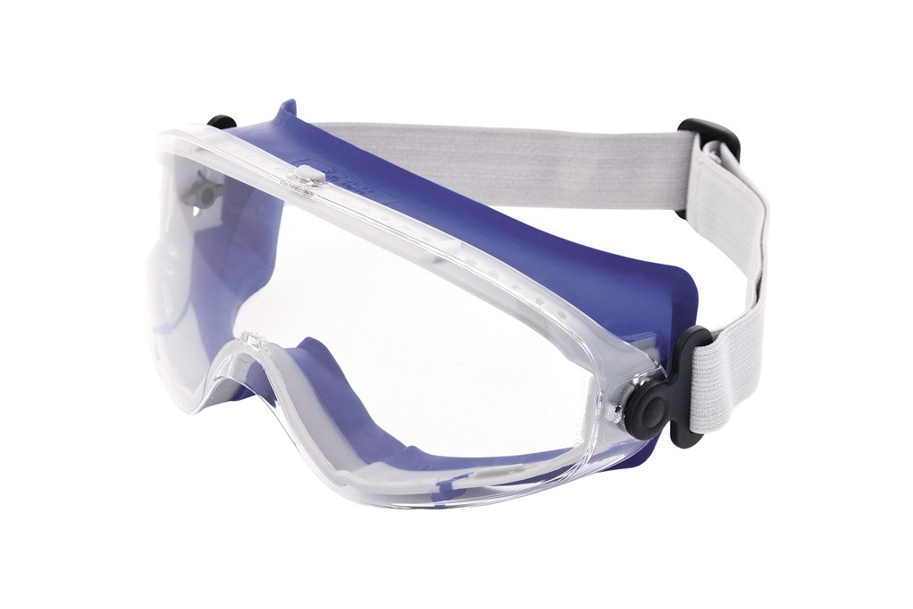 Vollsichtschutzbrille DAYLIGHT TOP EN 166 Rahmen blau,Scheibe klar PC TECWERK Vollsichtschutzbrille DAYLIGHT TOP EN 166 Rahmen blau,Scheibe klar PC TECWERK