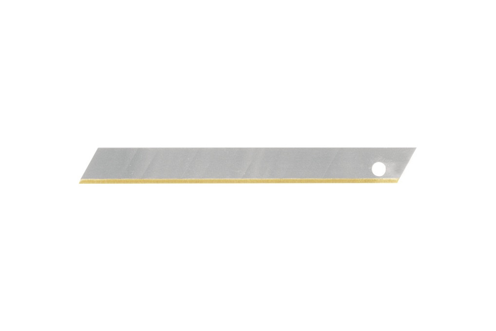 Abbrechklinge L80xB9,1xS0,4mm TiN 12 Sollbruchstellen 10 St. Spender TECWERK