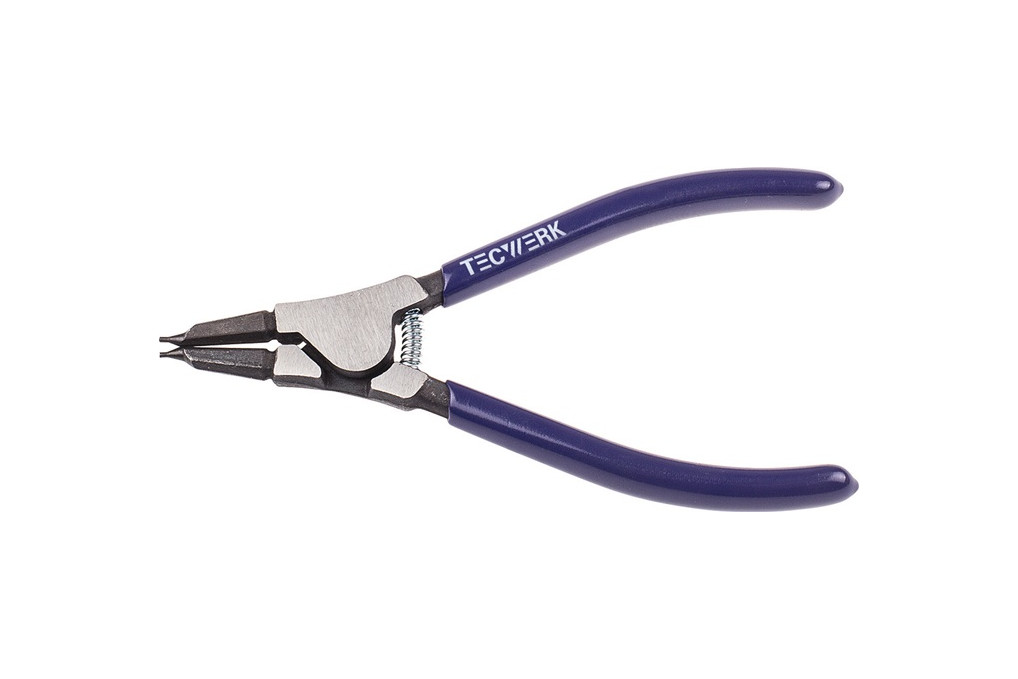 Sicherungsringzange A 0 f.Wellen D.3 10mm pol.TECWERK