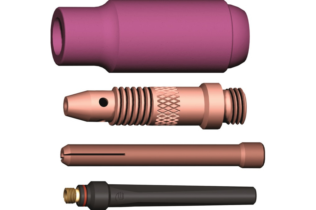 TIG Zubehörkit 4 tlg.in Ku. Box WE 3,2mm A.BINZEL