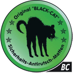 Sicherheitsantirutschmatte BLACK CAT orig. BC  L10m B0,5m D3,3mm