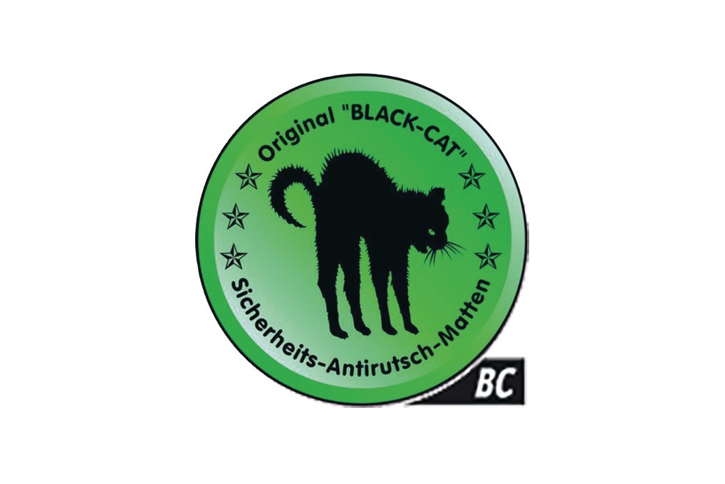 Sicherheitsantirutschmatte BLACK CAT orig. BC L10m B0,45m D3,3mm Sicherheitsantirutschmatte BLACK CAT orig. BC L10m B0,45m D3,3mm