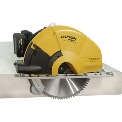 Akku Metallhandkreissäge Dry Cutter 8320E 2x18V 5,5Ah Schnitt T.90Grad 120mm