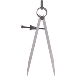 Federzirkel L.125mm m.Schnellspannmutter TECWERK