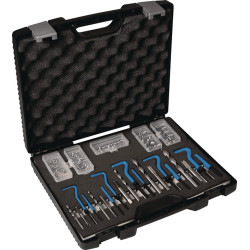 Gewindereparatursortiment DIN 8140 Typ Stand.M5 M12 rostfr.STA 1,5xD TECWERK