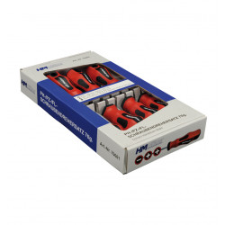 PH-/PZ-/FL-Schraubendrehersatz, 7-tlg.