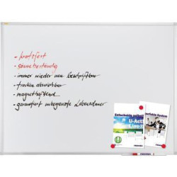 Franken Whiteboard X tra Line SC3202 90x60cm emailliert weiß