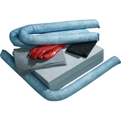 Notfallset Öl Inh.50 tlg.m.Handschuhen bindet b.max.50l TECWERK