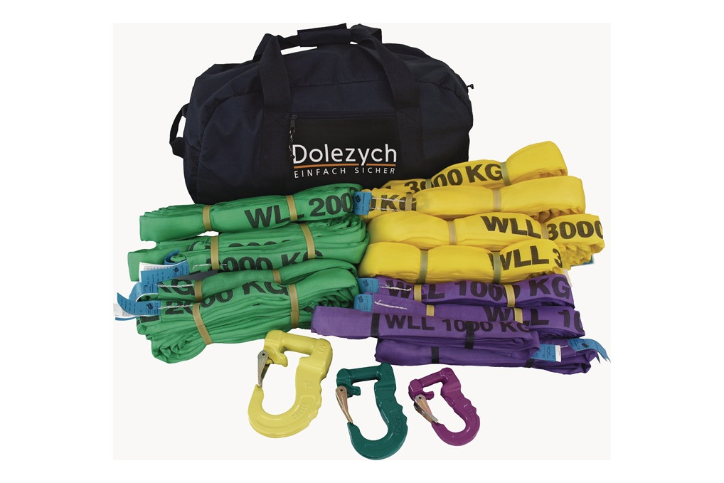 Rundschlingen Set Profi 15 tlg.DOLEZYCH Rundschlingen Set Profi 15 tlg.DOLEZYCH