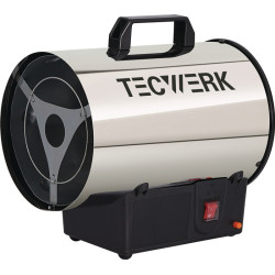 Gasheizer 10 kW 500 m³ h 28 W TECWERK