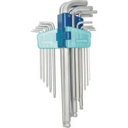 Winkelschraubendrehersatz 18 tlg.Ku. Halter SW 1,5 10 mm T10 T50 TW