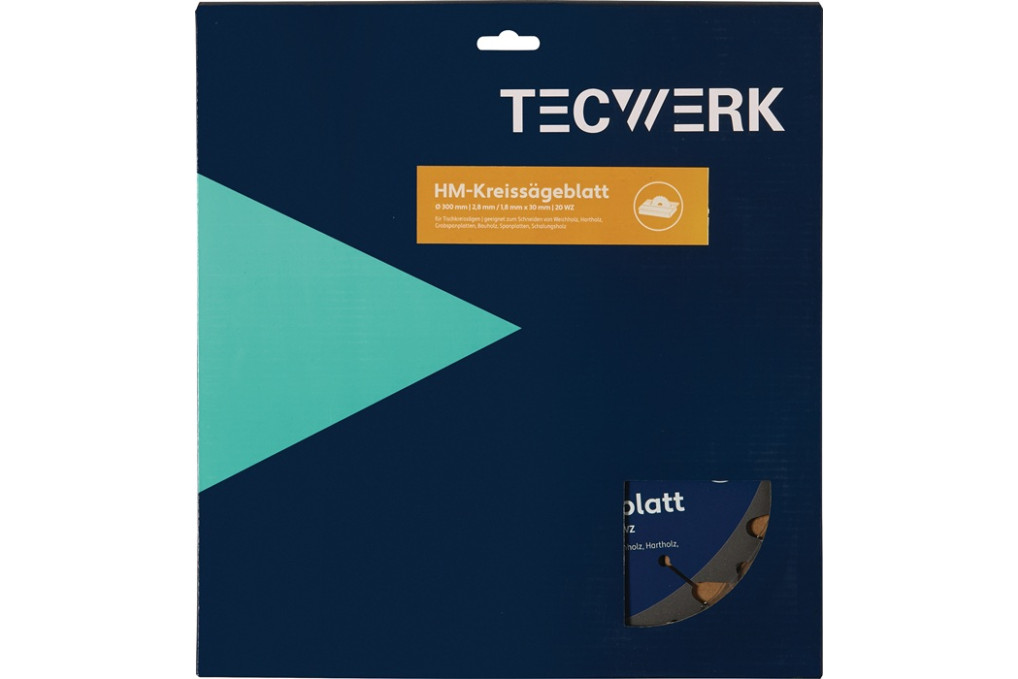 Tischkreissägeblatt AD 400mm Z.28 WZ Schnitt B.3,2mm TECWERK