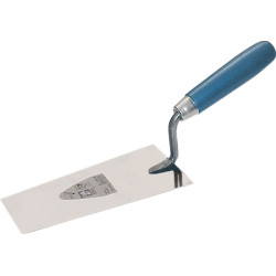 Berner Putzkelle L.260mm B.80mm Buchenholzgriff VA HAROMAC Berner Putzkelle L.260mm B.80mm Buchenholzgriff VA HAROMAC