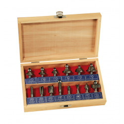 Fräsersatz, 14-tlg.