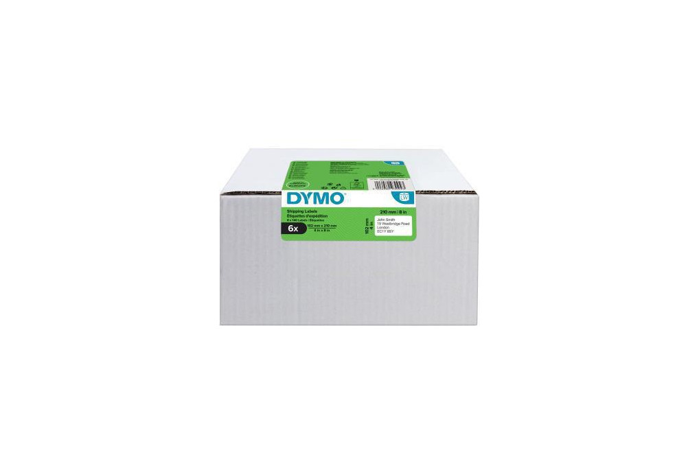 DYMO Versandetikett 2177565 102x210mm Rolle 140Etik. 6St.