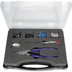 Aderendhülsensortiment 502tlg.0,50 4,00mm² Sortimentskoffer TECWERK