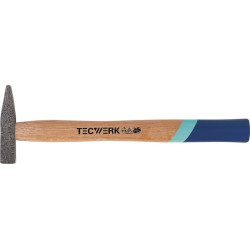 Schlosserhammer 800g Stiel L.350mm Hickory TECWERK