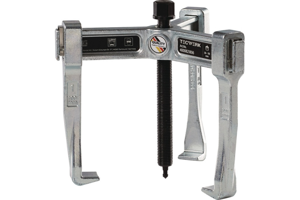 Abzieher Spann T.150mm Spann W.250mm G.4,28kg TECWERK Abzieher Spann T.150mm Spann W.250mm G.4,28kg TECWERK