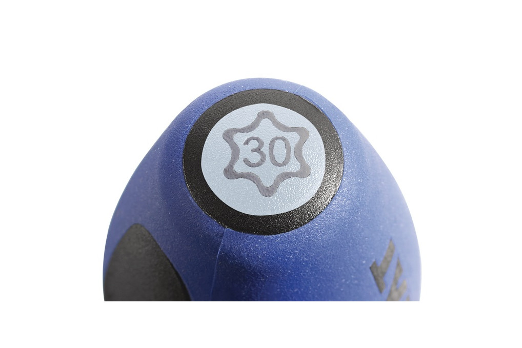 Schraubendreher Gr.T 15 Klingen L.80mm 3K Griff Rundkl.TECWERK