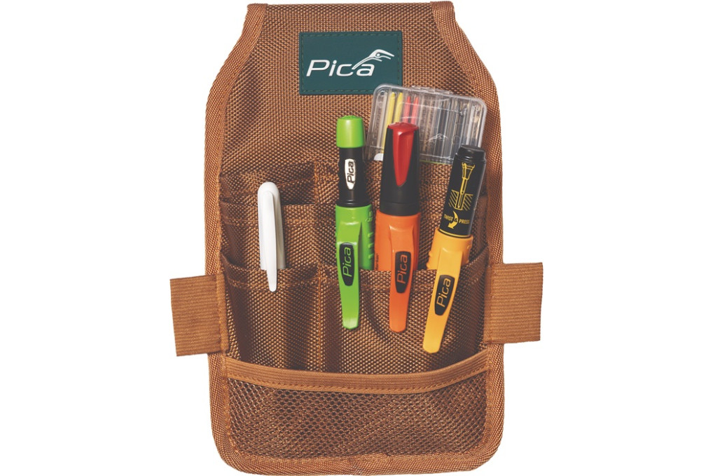 Werkzeug Set Gürteltasche Master Belt braun Inh.5 tlg.PES 1680D,beids.1 St.PICA Werkzeug Set Gürteltasche Master Belt braun Inh.5 tlg.PES 1680D,beids.1 St.PICA