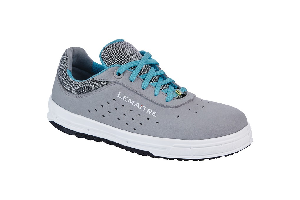 Damensicherheitsschuh Faye Gr.41 grau S1P SRC ESD EN20345 Mikrofaser LEMAITRE Damensicherheitsschuh Faye Gr.41 grau S1P SRC ESD EN20345 Mikrofaser LEMAITRE