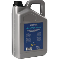 Sägekettenhaftöl 75 95 mm² s (bei 40GradC) 5l Kanister TECWERK