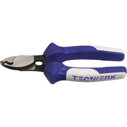 Kabelschere L.160mm Kopf pol.Mehrkomp. Hüllen TECWERK