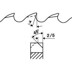 Metallkreissägeblatt Form C D.275mm B.2,5mm HSS Bohrungs D.32mm Z.110 TECWERK Metallkreissägeblatt Form C D.275mm B.2,5mm HSS Bohrungs D.32mm Z.110 TECWERK
