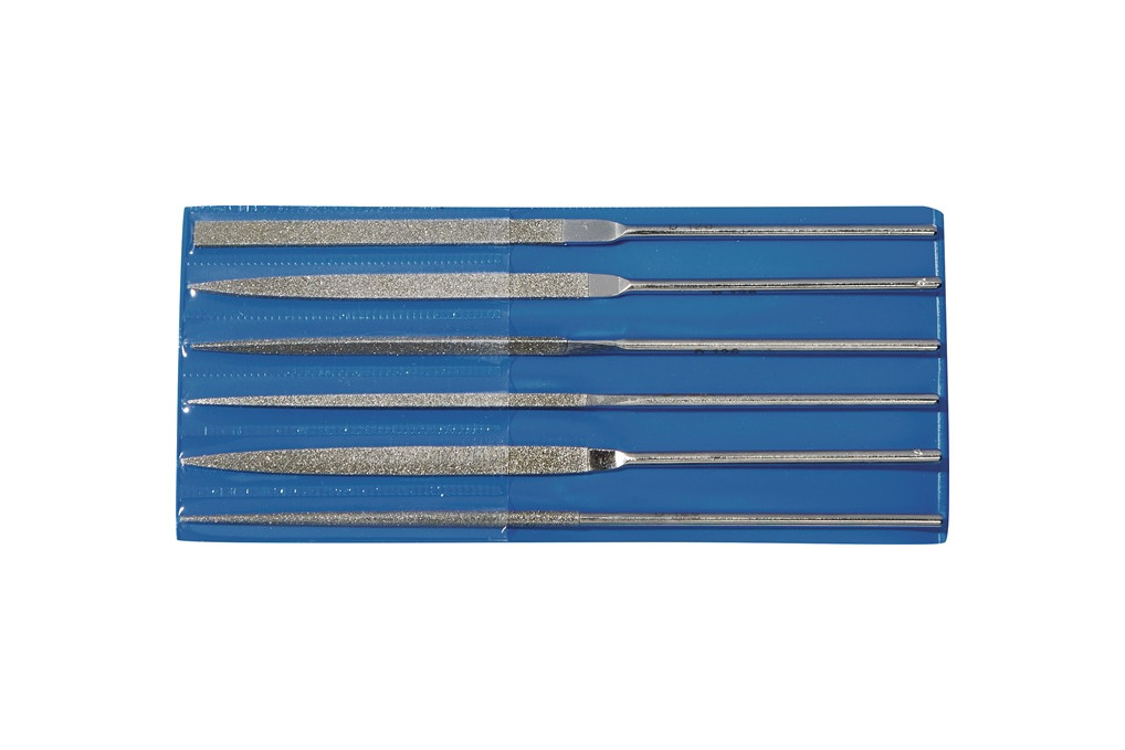 Diamantnadelfeilensatz L.140mm 6 tlg.D 126 TECWERK Diamantnadelfeilensatz L.140mm 6 tlg.D 126 TECWERK