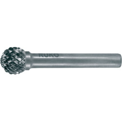 Frässtift KUD Schaft D.6mm D.10mm Kopf L.9mm HM Blank Verz.KVZ 4 RUKO