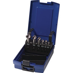 Kegelsenkersatz DIN 335C 90Grad 6,3 20,5mm HSS Co TiAlN 6 tlg.Ku. Kass.TECWERK