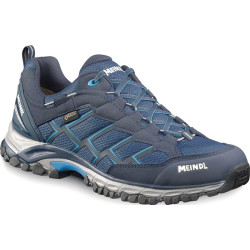 Freizeitschuh Caribe GTX Gr.41 marine blau Velour Mesh MEINDL