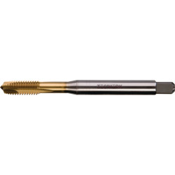 Maschinengewindebohrer DIN 371B M3x0,5mm HSS Co TiN 6H TECWERK