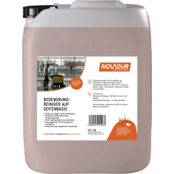 Bodengrundreiniger auf Seifenbasis 10,1kg Konzentrat Kanister NOVADUR