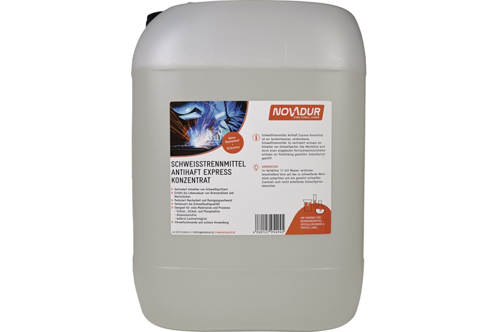 Schweißtrennmittel Express 10,1kg Kanister NOVADUR Schweißtrennmittel Express 10,1kg Kanister NOVADUR