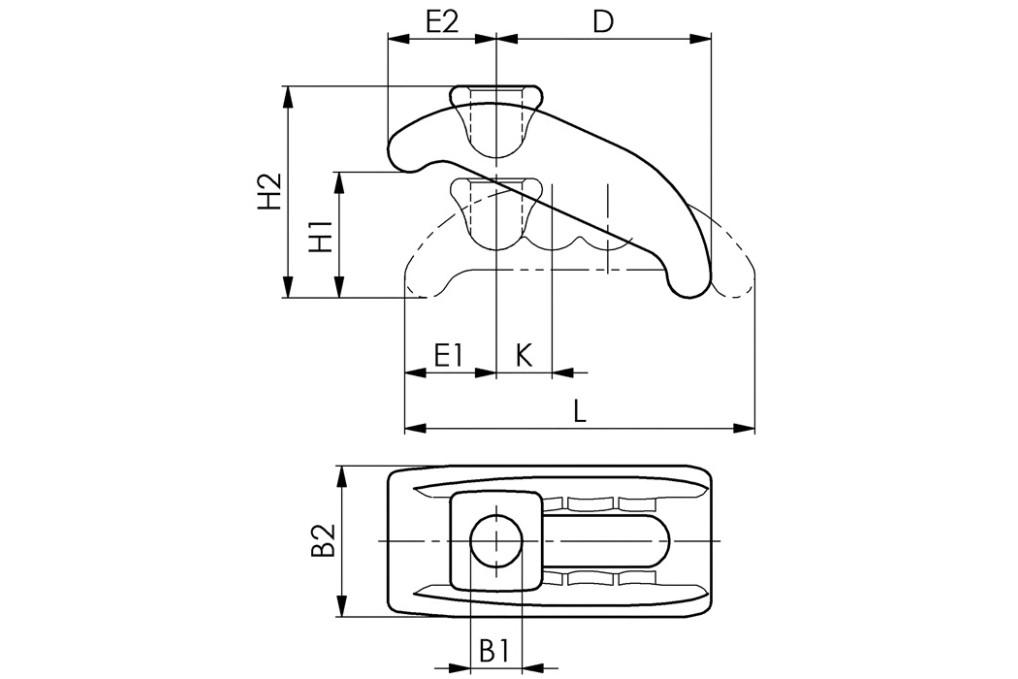 Spannpratze Nr.6313K Gr.18 f.T Nut 16 18mm Spann H.0 55mm AMF Spannpratze Nr.6313K Gr.18 f.T Nut 16 18mm Spann H.0 55mm AMF