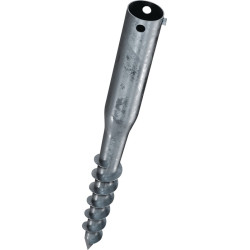 Schraubfundament G L.650mm D.68mm Gew.1xM8 1,9kg STA KRINNER