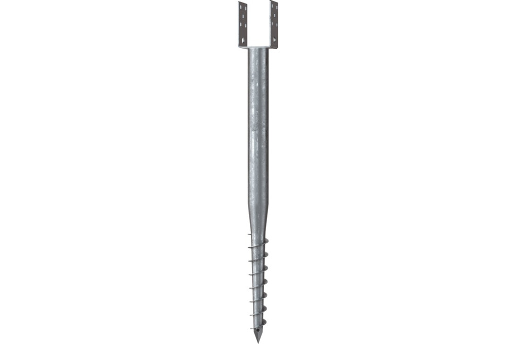 Schraubfundament U L.865mm D.60mm lichte W.91mm 3,1kg STA KRINNER Schraubfundament U L.865mm D.60mm lichte W.91mm 3,1kg STA KRINNER