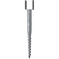 Schraubfundament U L.730mm D.60mm lichte W.111mm 2,7kg STA KRINNER
