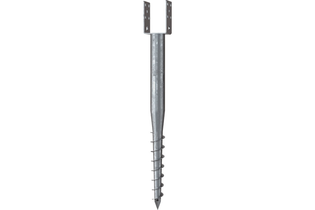 Schraubfundament U L.730mm D.60mm lichte W.91mm 2,7kg STA KRINNER Schraubfundament U L.730mm D.60mm lichte W.91mm 2,7kg STA KRINNER