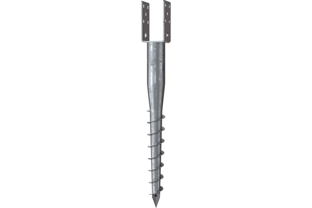 Schraubfundament U L.730mm D.60mm lichte W.71mm 2,6kg STA KRINNER Schraubfundament U L.730mm D.60mm lichte W.71mm 2,6kg STA KRINNER